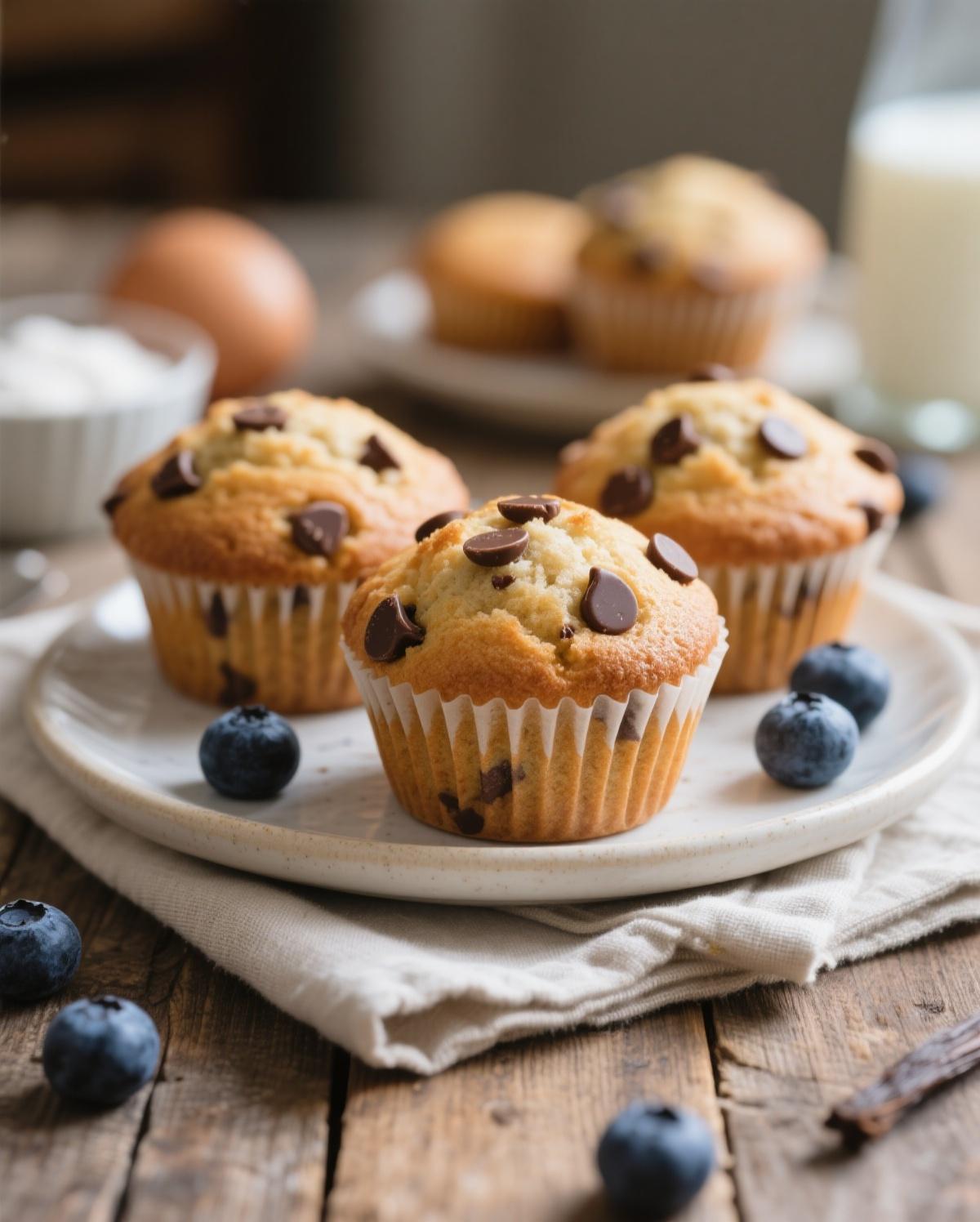 chocolate chip muffins chocolate chip muffins