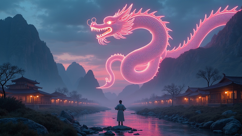 Un canguro saltando, simbolizando el ágil e innovador avance de la IA china bajo costo DeepSeek-R1 frente a sus competidores.