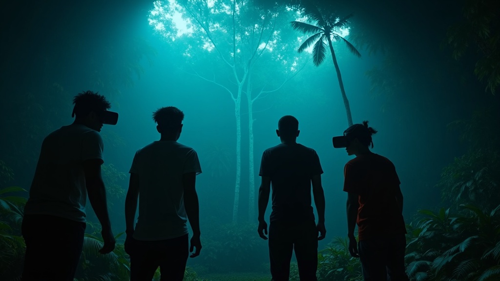 Un canguro ágil simbolizando la adaptabilidad necesaria en el Survival VR escape room Barcelona.