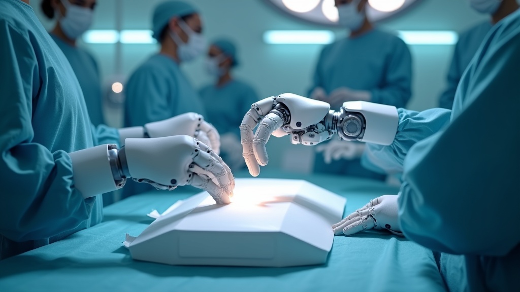 Concepto de eficiencia y adaptación, principios clave en el diseño de la pinza robótica para envases médicos.