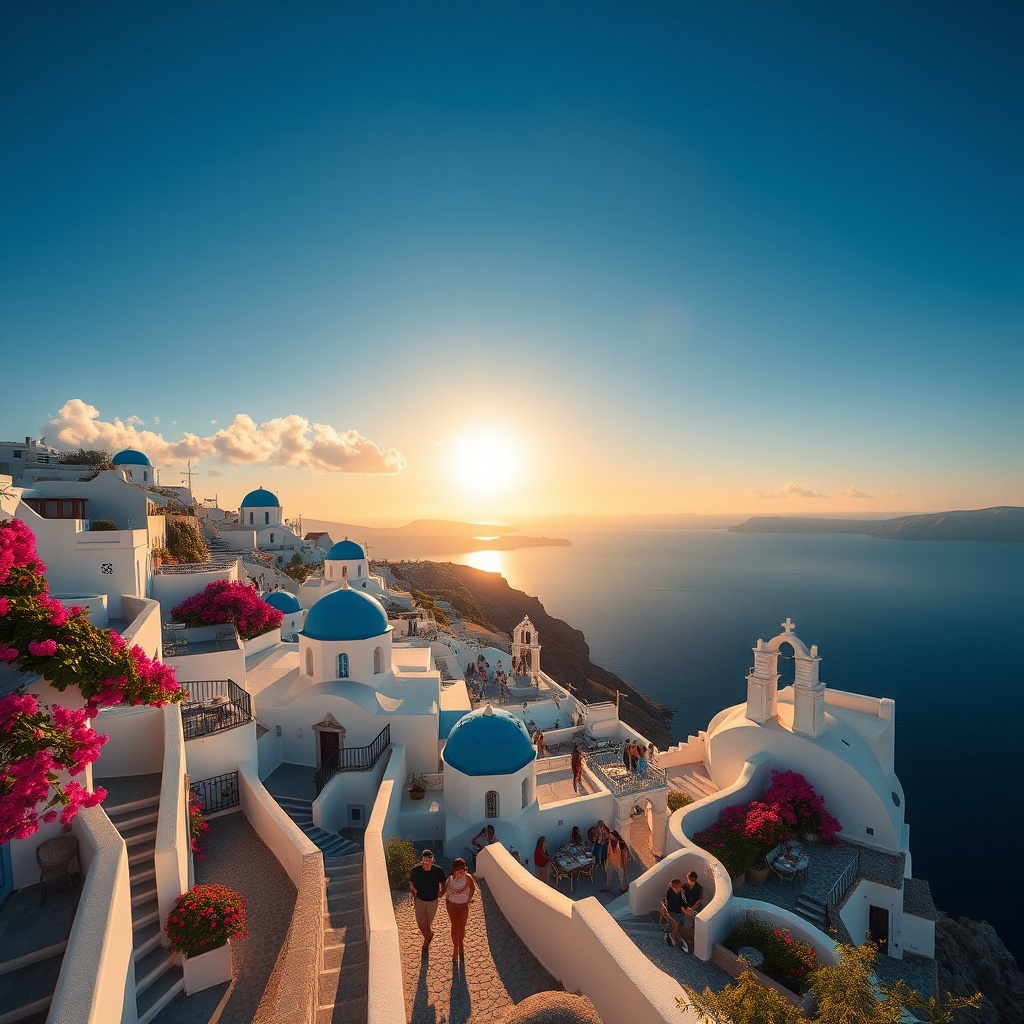 Santorini: Magia Azul y Blanca en el Mediterráneo