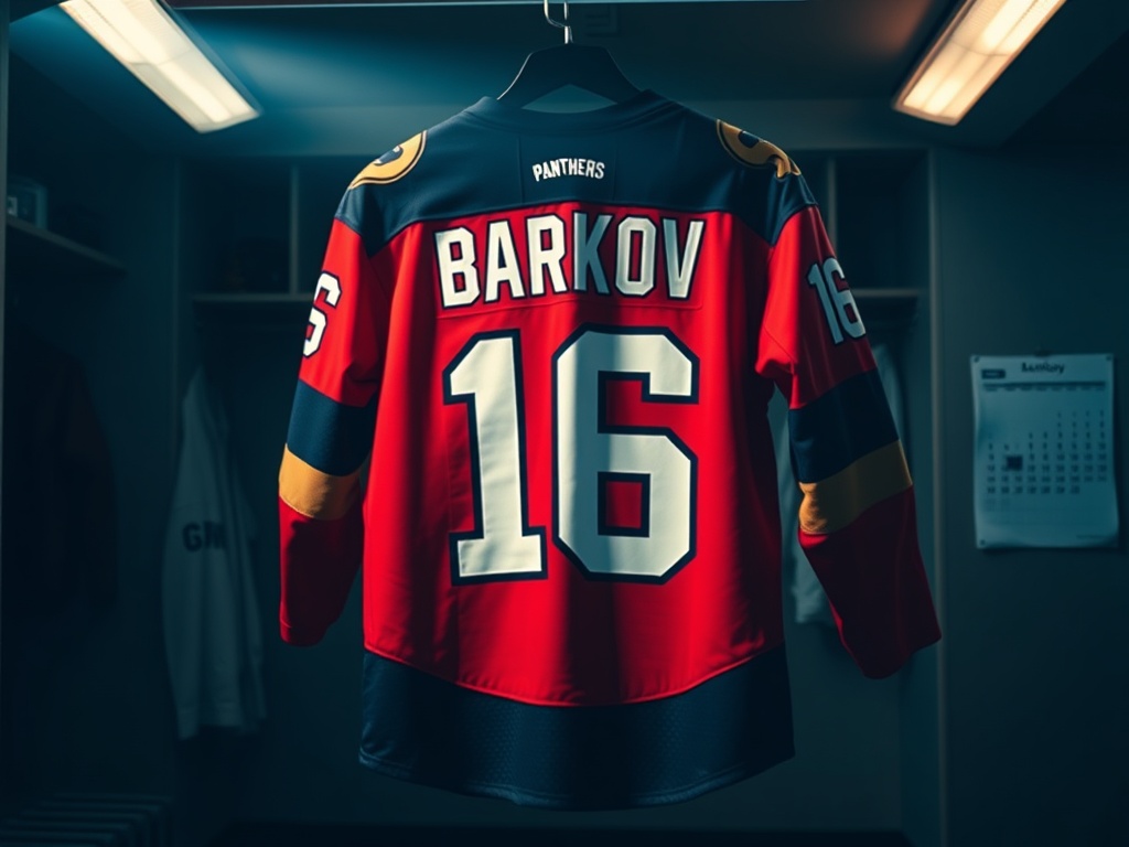 Barkov Out 7-9 Months After ACL, MCL Surgery