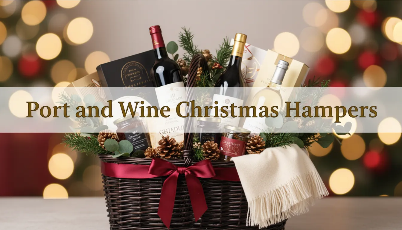 Port and Wine Christmas Hampers - Classic Combination