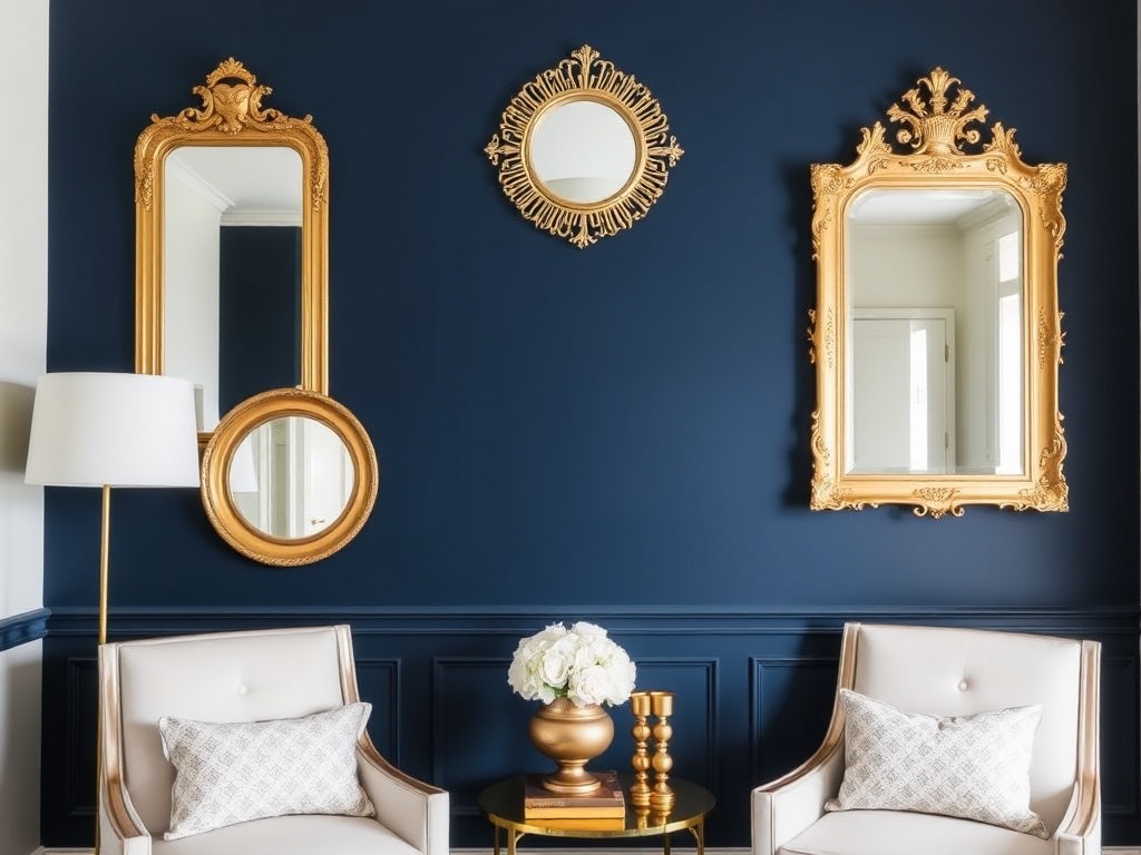 4. Pair with Gold Accents