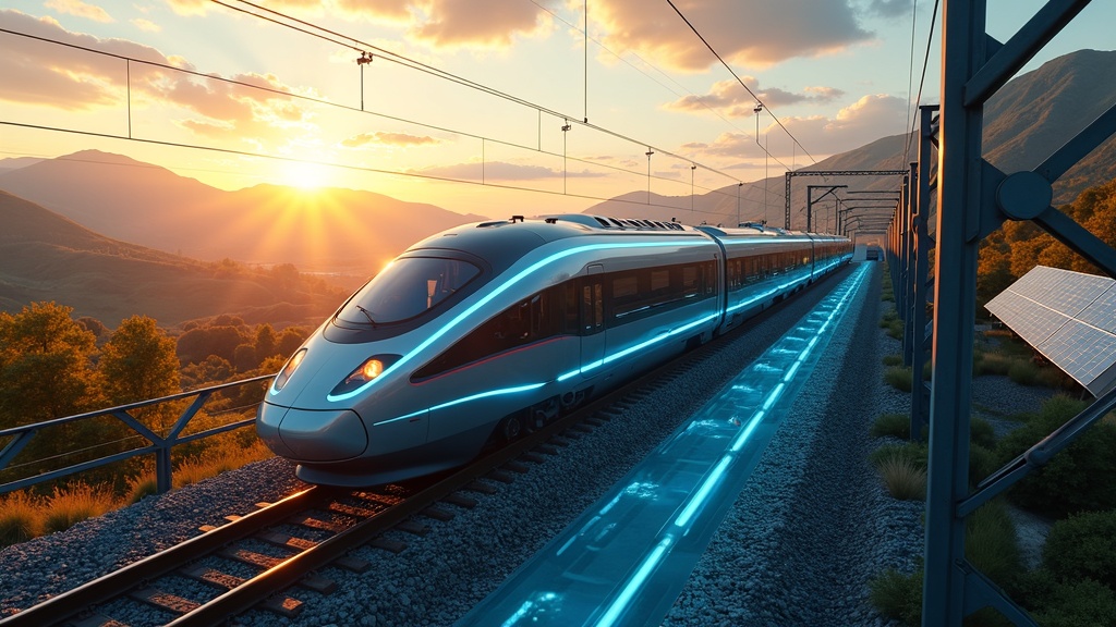 Salto tecnológico ágil en la industria ferroviaria sostenible impulsado por la inteligencia artificial.