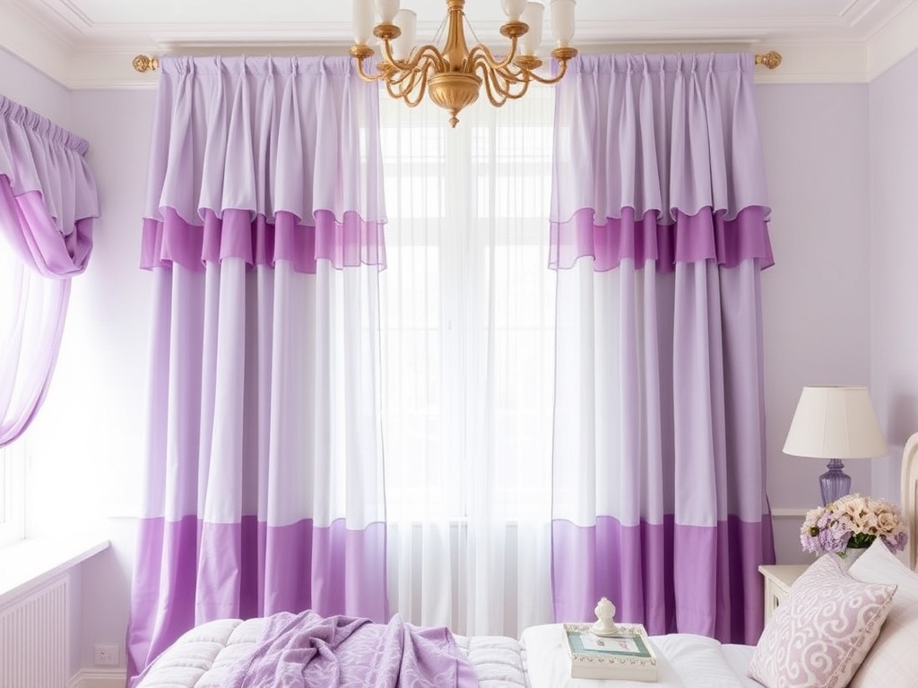 21. Add Lavender Curtains