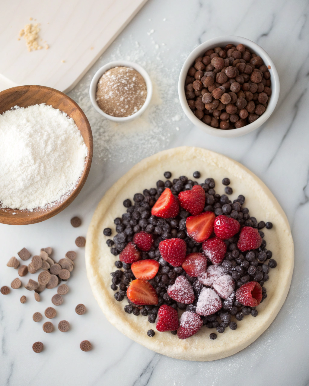 Chocolate Pizza Ingredients