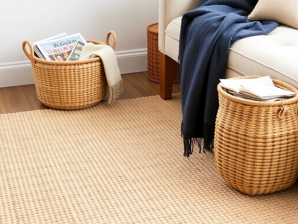 15. Add a Woven Basket