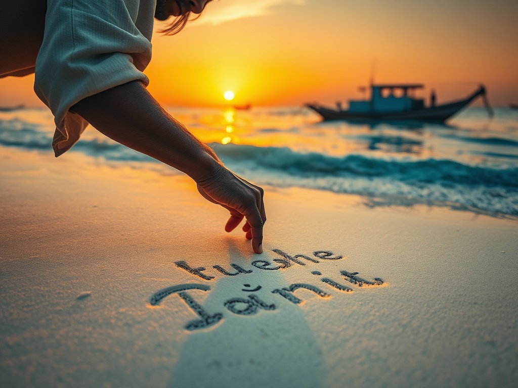 Messages in the Sand Washed Away by Familiar Waves