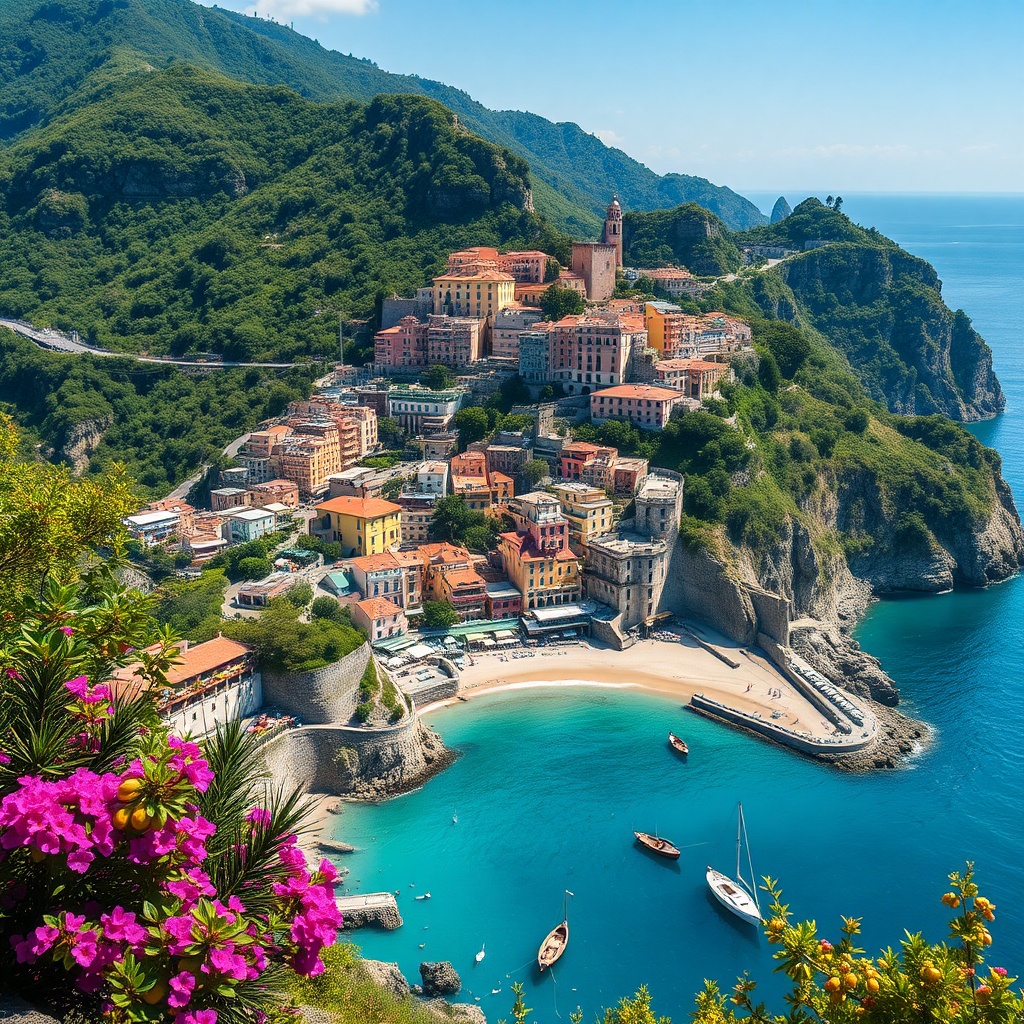 Costa Amalfitana: Una postal viviente