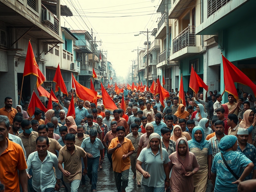 When Concrete Projects Meet Crowded Political Rallies in Malé