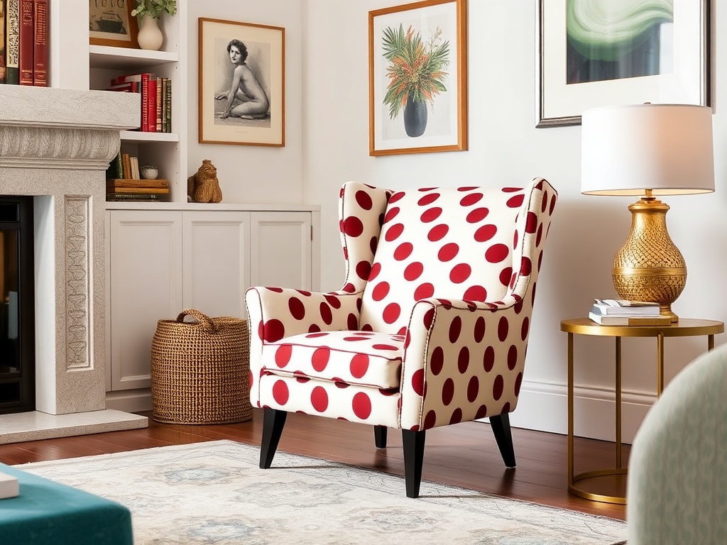 14. Experiment with Patterned Furniture