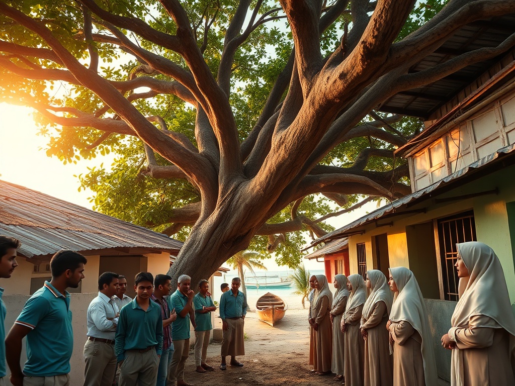Azima's Flood and the Tree That Divides Her Neighborhood