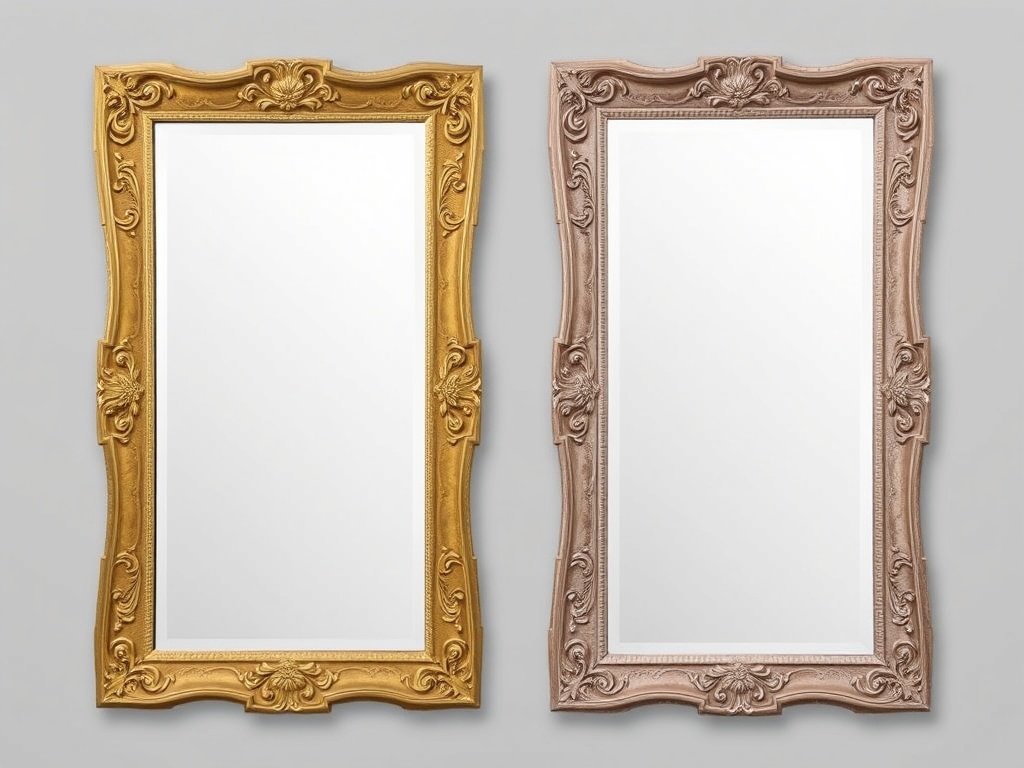 23. Incorporate Floral Mirrors