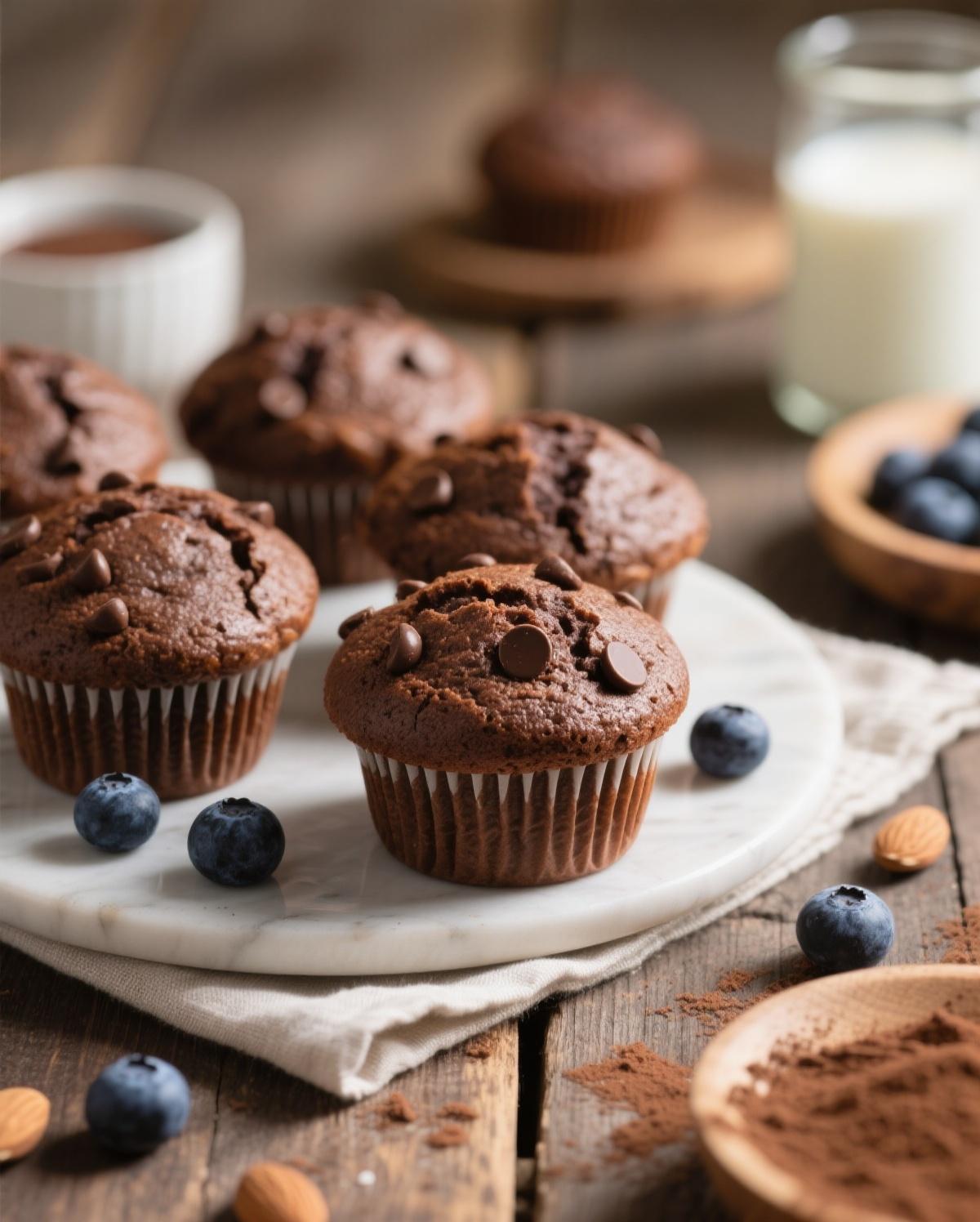 vegan chocolate muffins vegan chocolate muffins