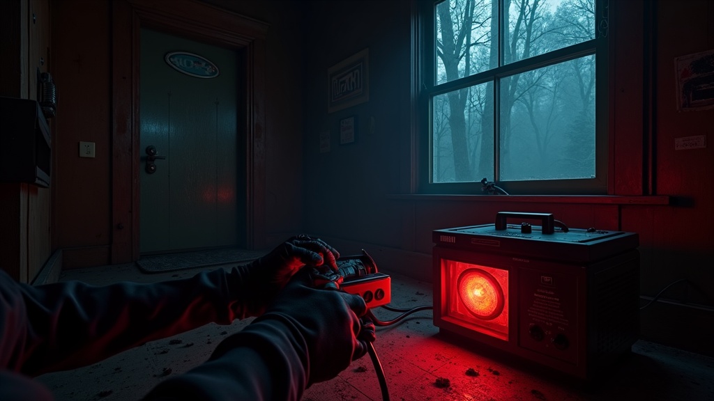 Jugabilidad de terror cooperativo contra zombis en el análisis de Drop Dead The Cabin