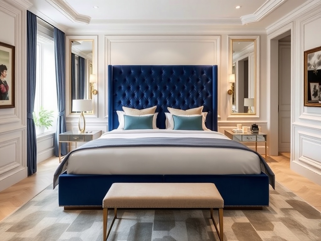 2. Choose a Velvet Headboard