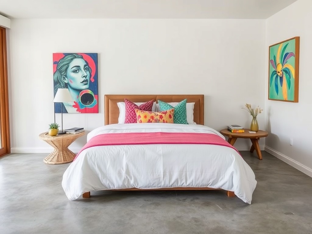 29. Add a Pop of Color