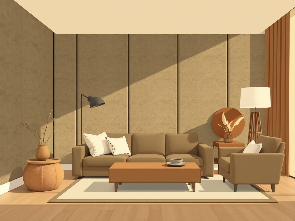 10. Try Textured Fabric Panels