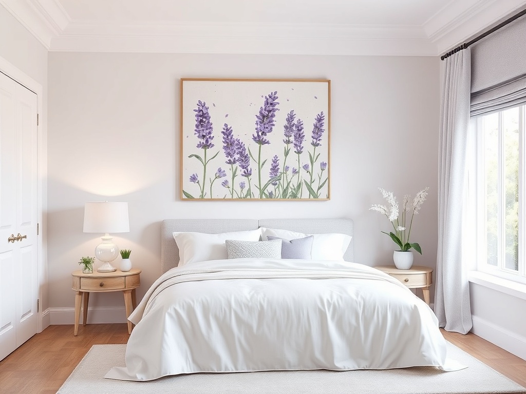 23. Choose Lavender Wall Art