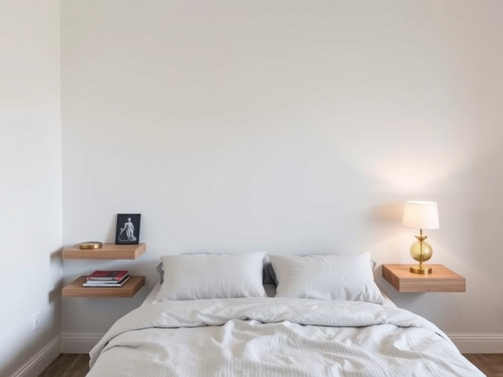 16. Experiment with Floating Nightstands