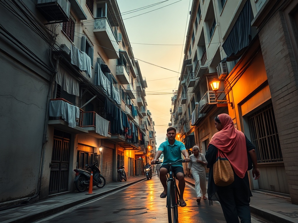 The Crowded Street Where Rent Decides Who Stays