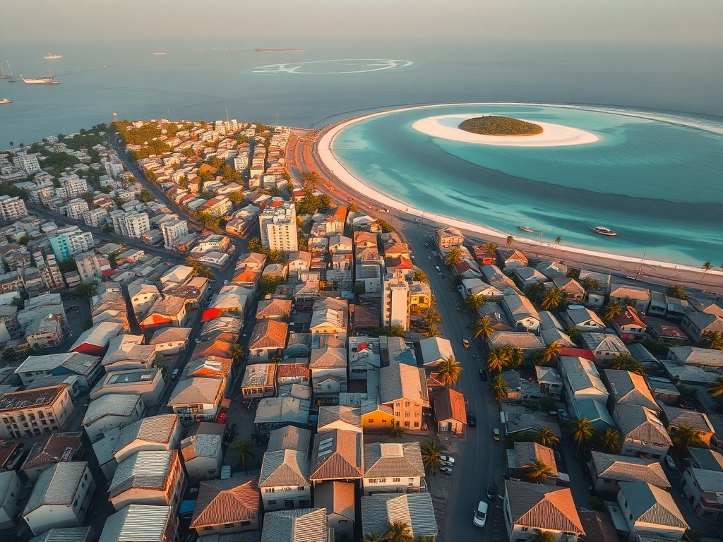 Malé's Crowded Streets and Distant Atolls Fighting Over Land