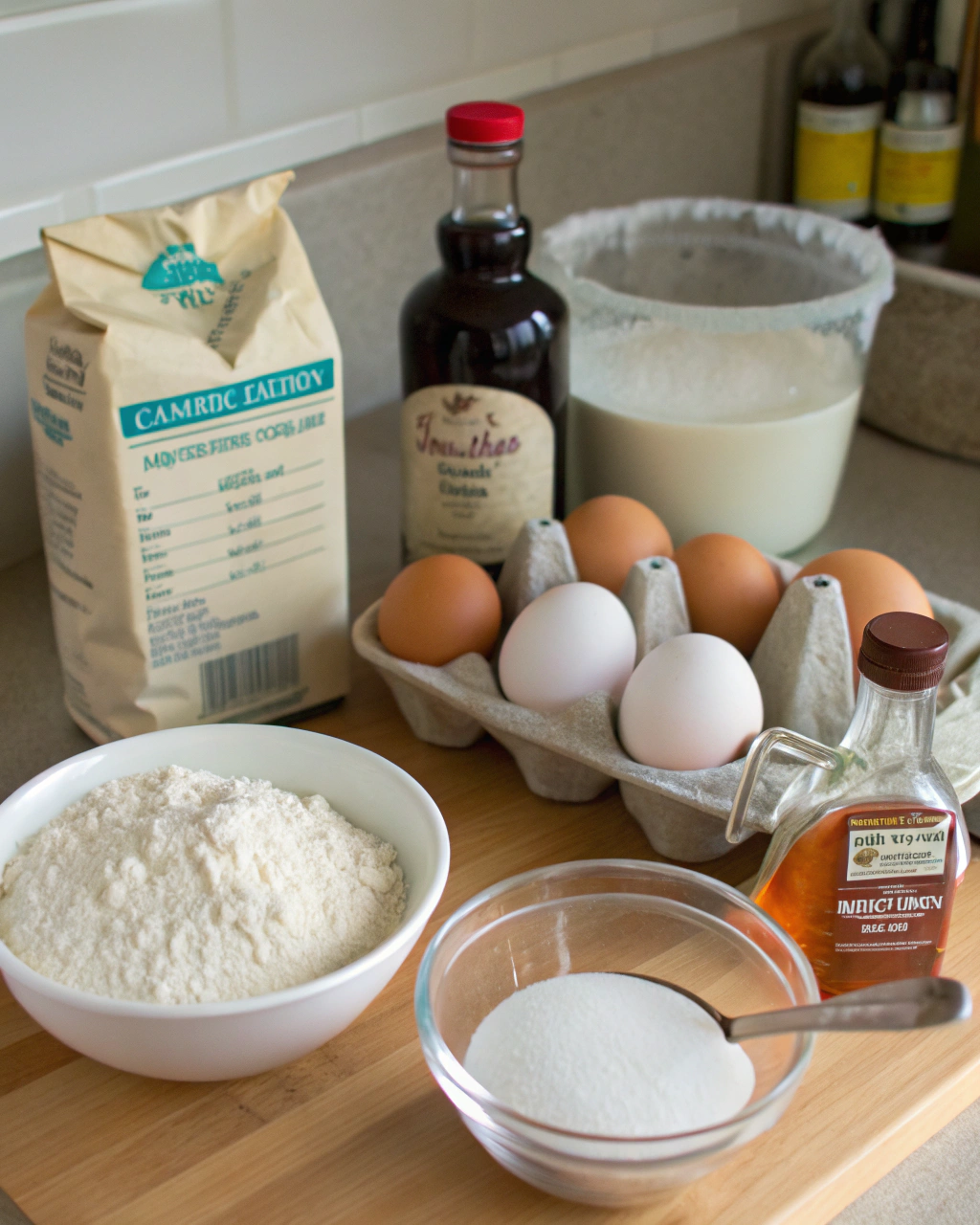 The Most Delicious Sponge Cake Ingredients