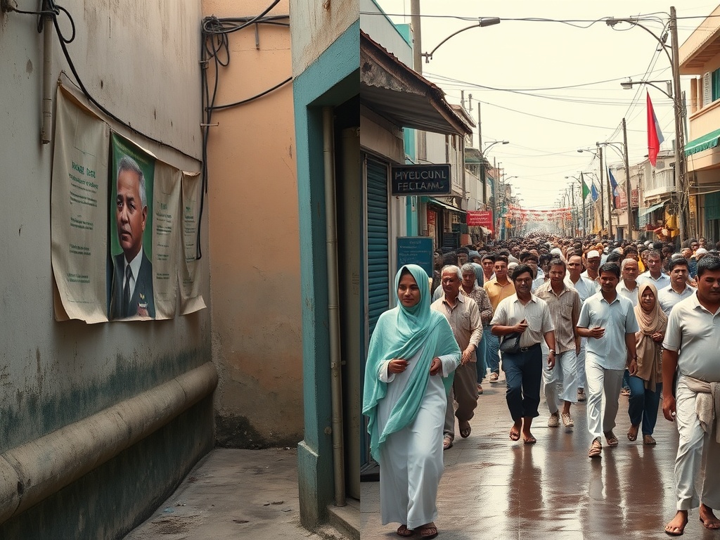MDP's Empty Posters and Malé's Crowded Streets