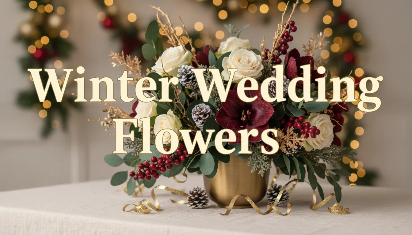 Winter Wedding Flowers - Romantic Seasonal Blooms