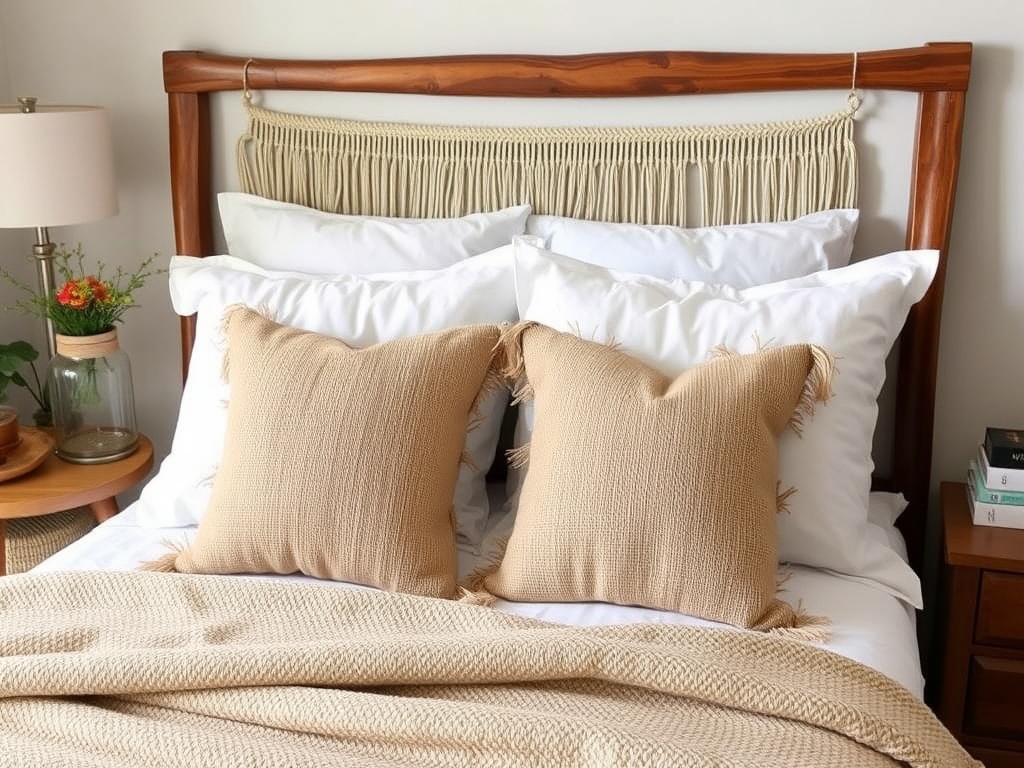 29. Add a Rustic Touch with Burlap