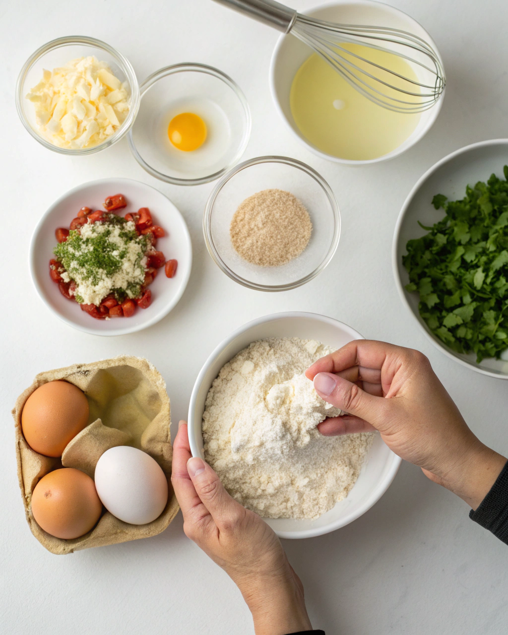 Cherry Almond Cake ingredients