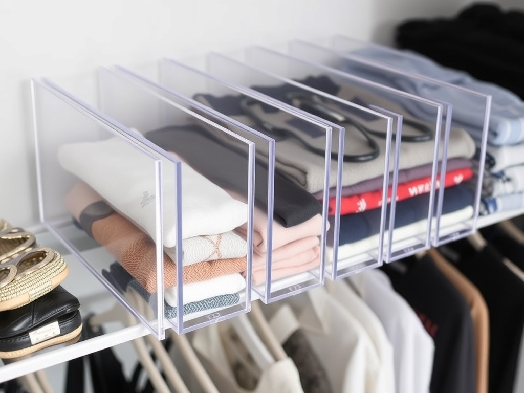 6. Use Shelf Dividers