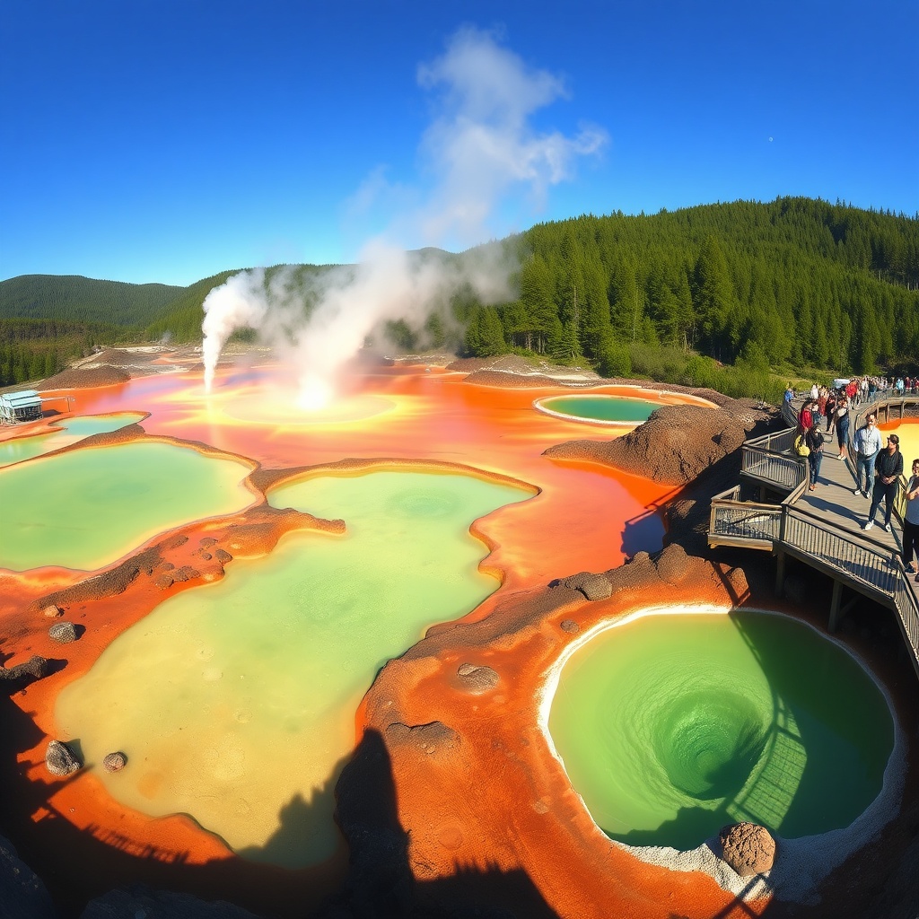 Wai-O-Tapu: Termal Wonderland en Nueva Zelanda