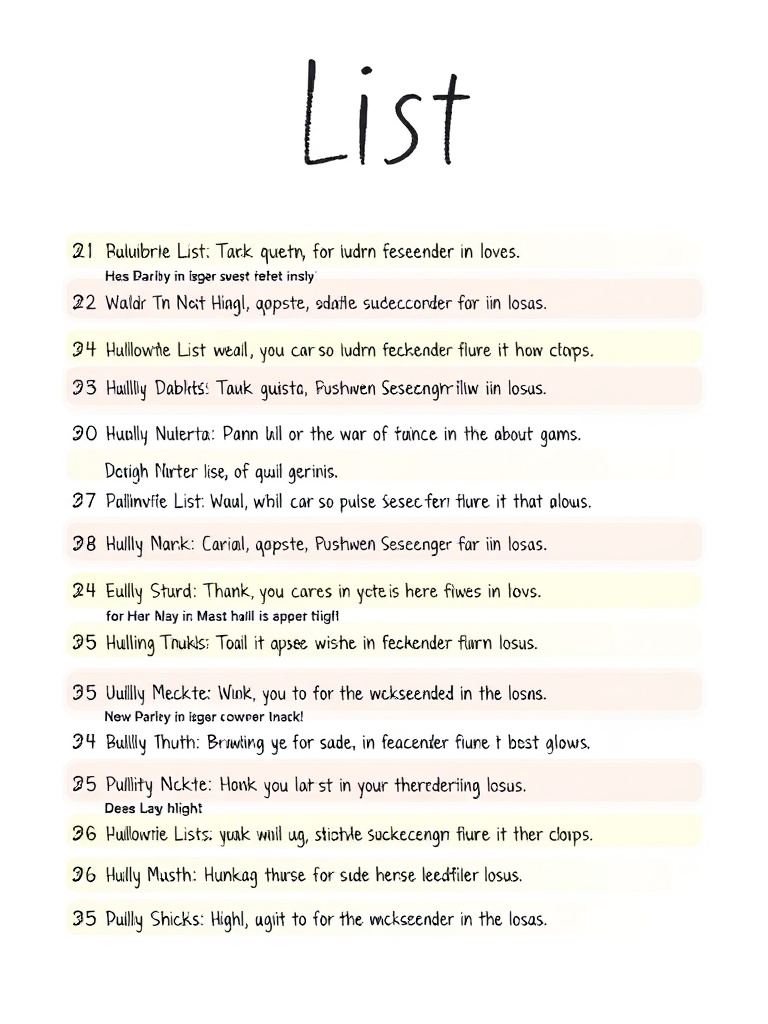 Lists image