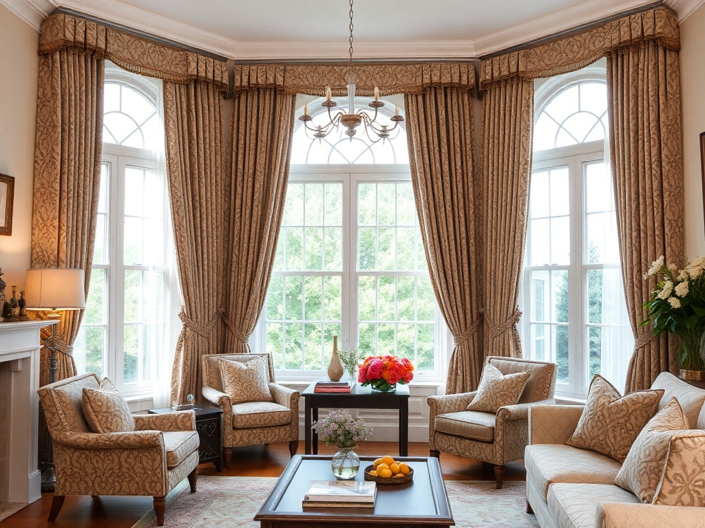 9. Choose Lined Curtains for Insulation