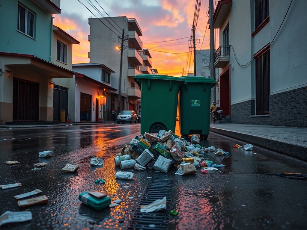 Where the City's Bins Are Absent but the Complaints Are Not