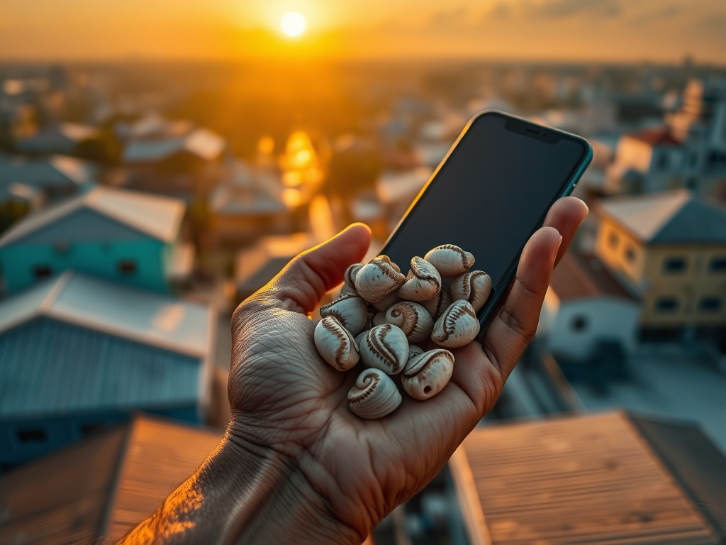 Cowrie Shells in One Hand, Political News in the Other