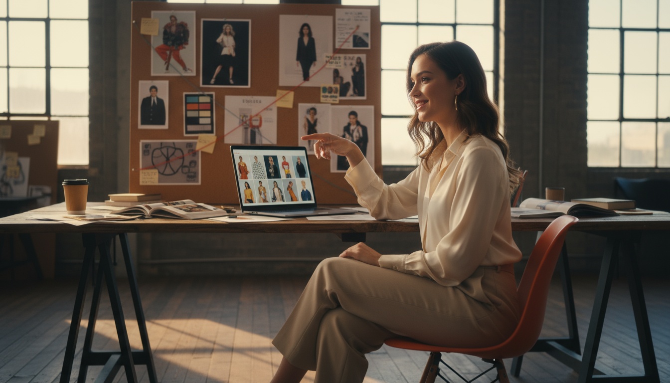 Digital fashion marketing campaign