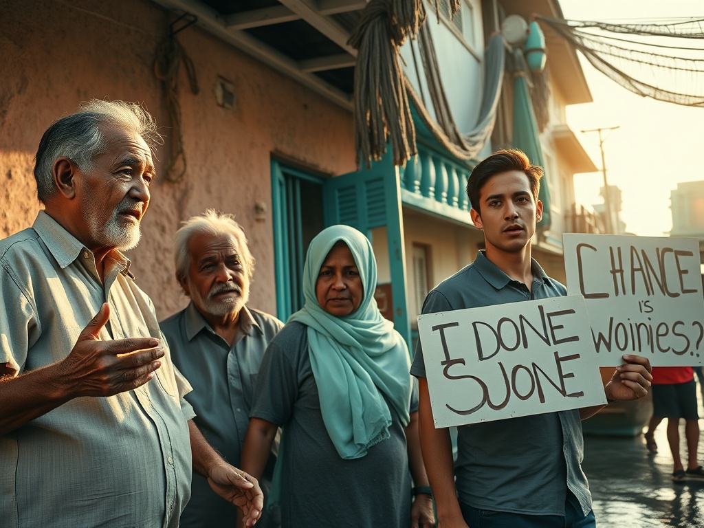 Gratitude for Past Development Meets Demand for Radical Change