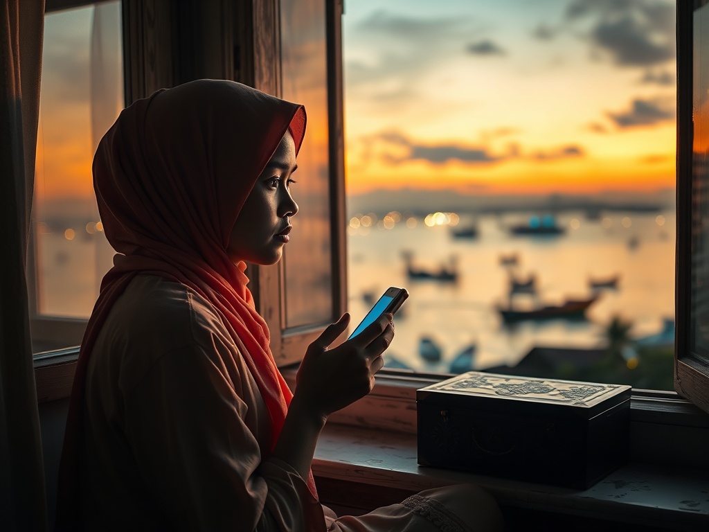 The Blue Light and the Call to Prayer