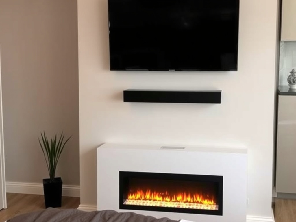 16. Go for an Electric Fireplace