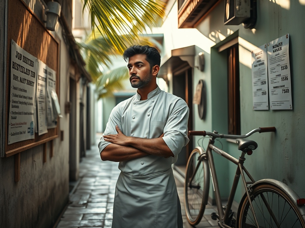 Local chefs scan job boards while foreign workers take resort jobs