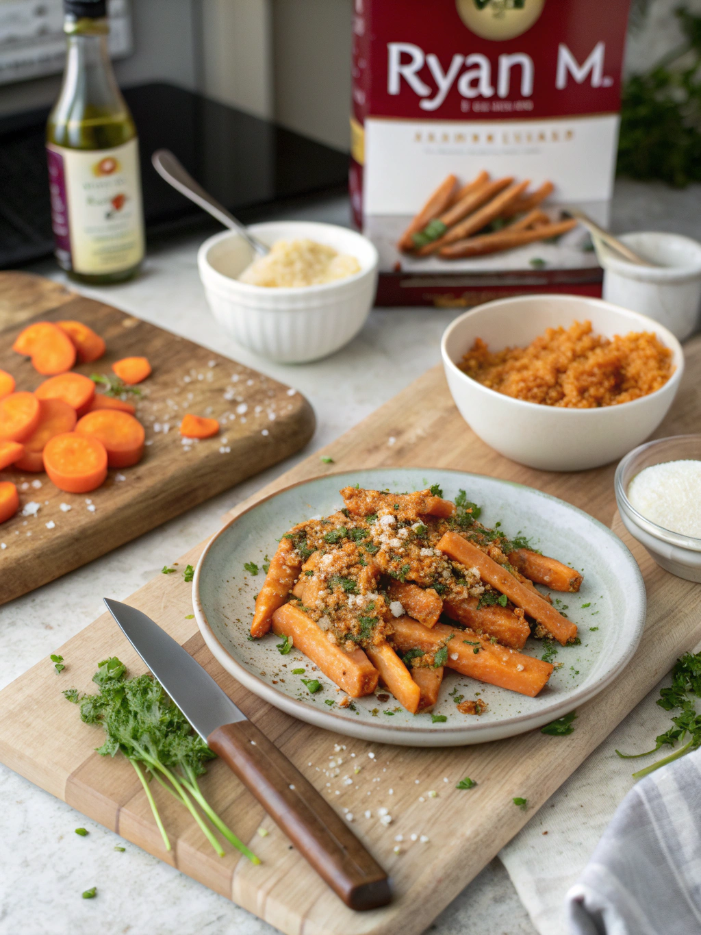 Recipe preparation steps