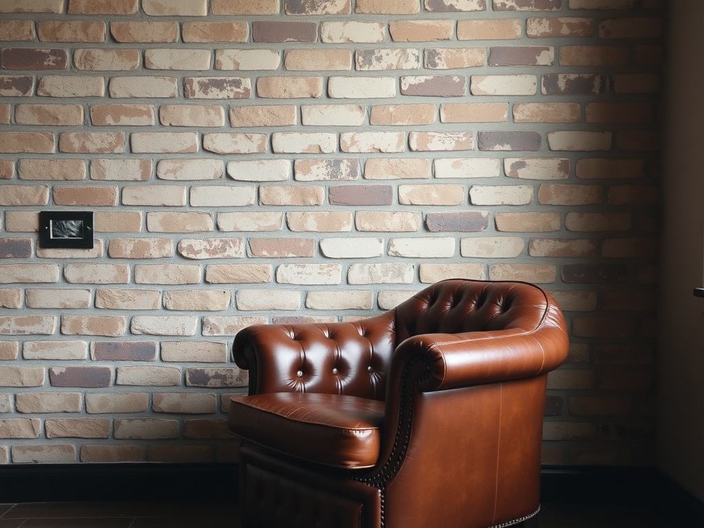 3. Add a Leather Chair