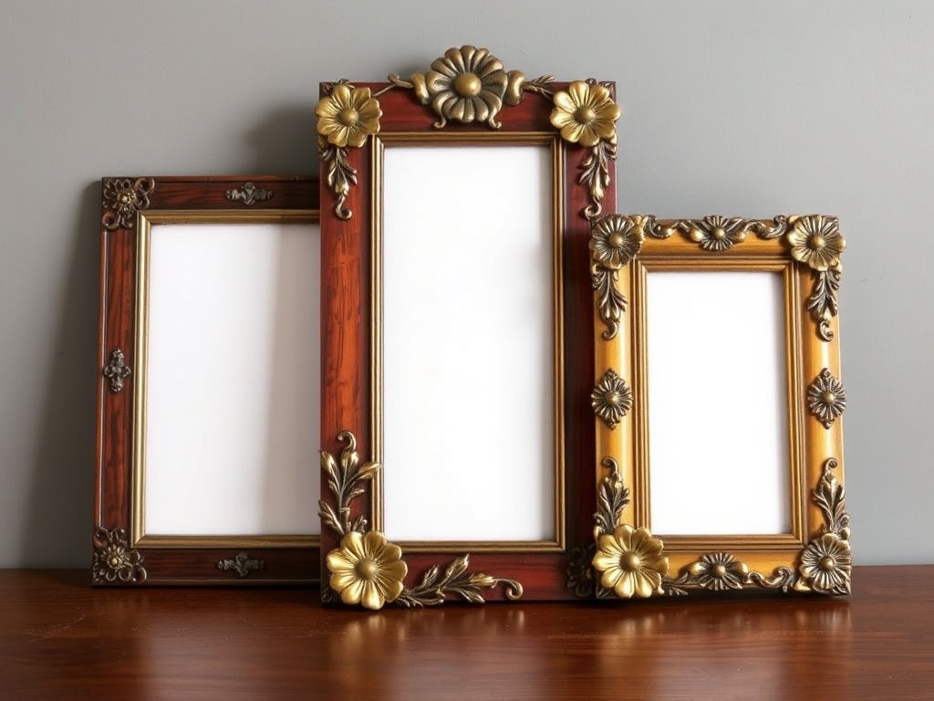 17. Incorporate Floral Picture Frames
