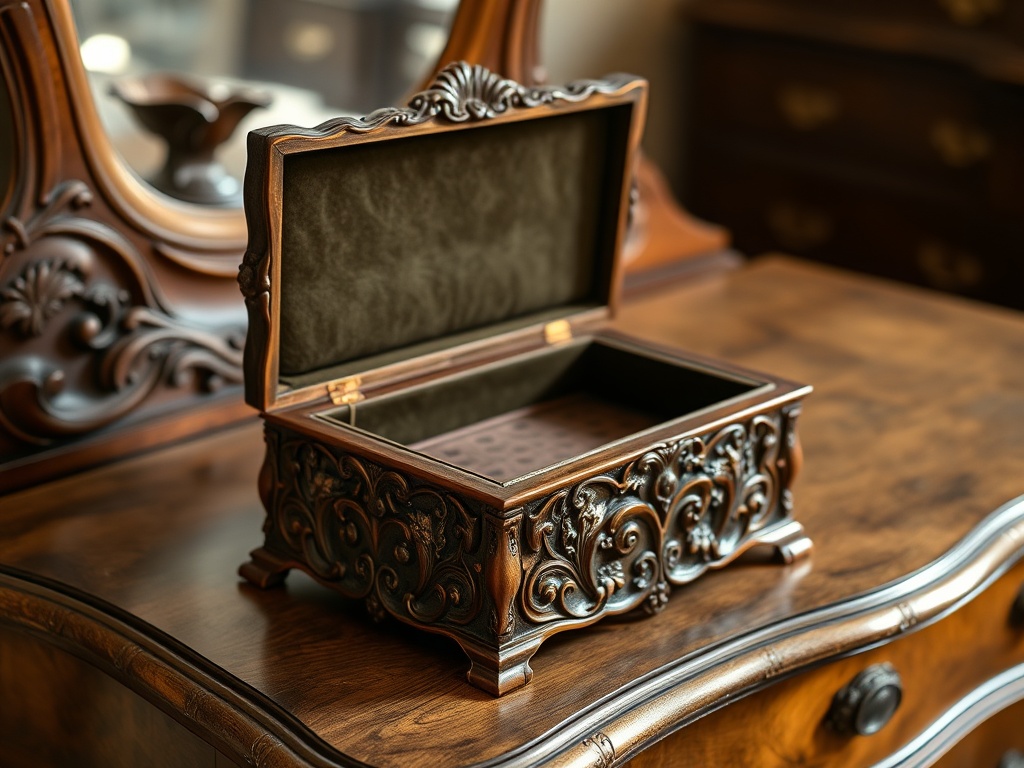 14. Use a Vintage Jewelry Box