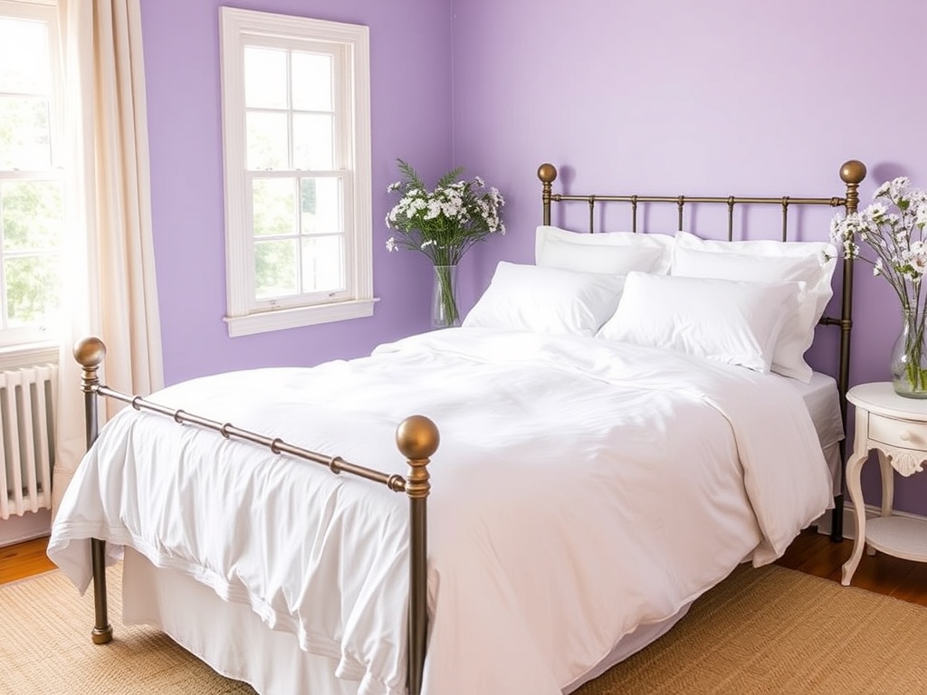2. Choose White Linen Bedding