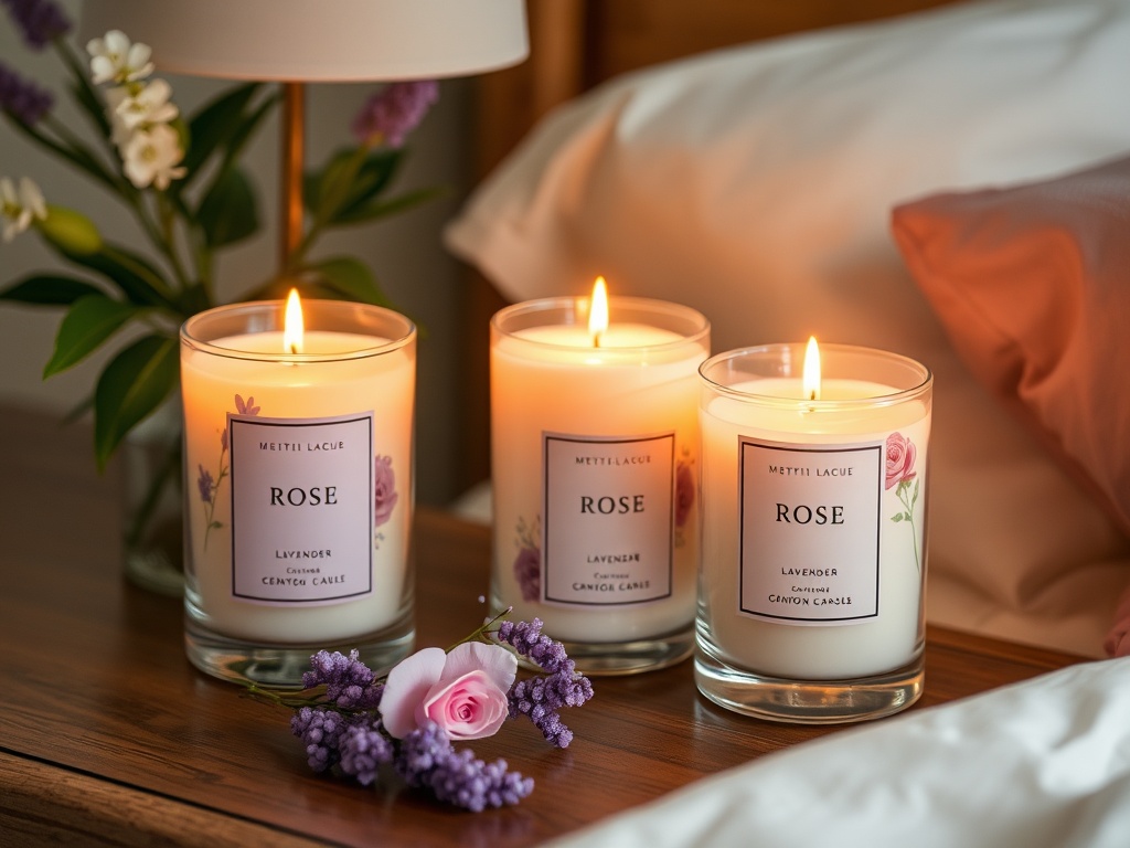 11. Use Floral Scented Candles