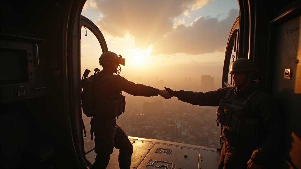 Menú de personalización del personaje en Zero Caliber 2 VR